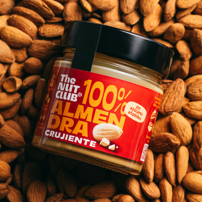 Pack crema 100% almendra crujiente 4 uds The Nut Club 720g_2