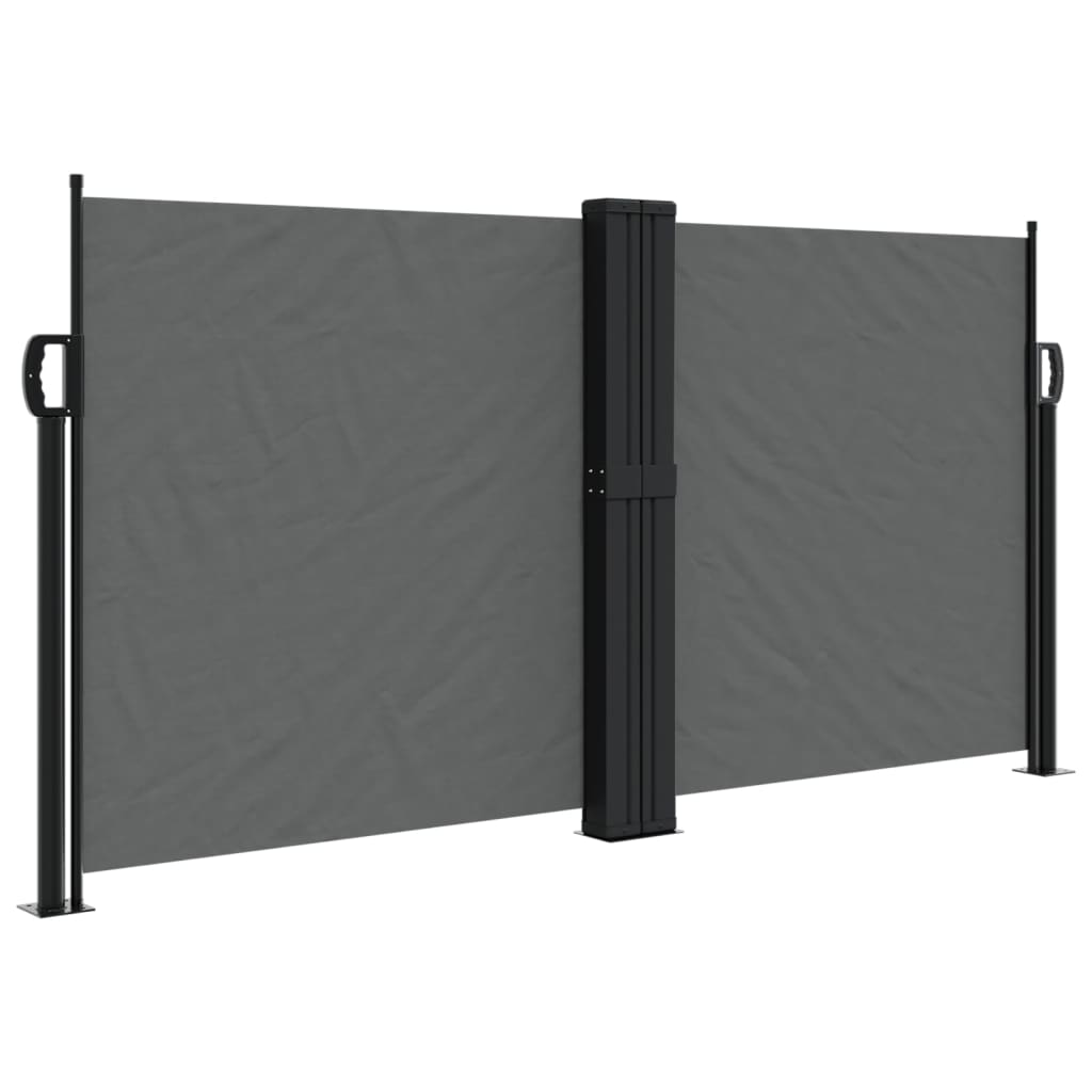 Toldo Lateral Retráctil Gris Antracita 120x1000 Cm_0