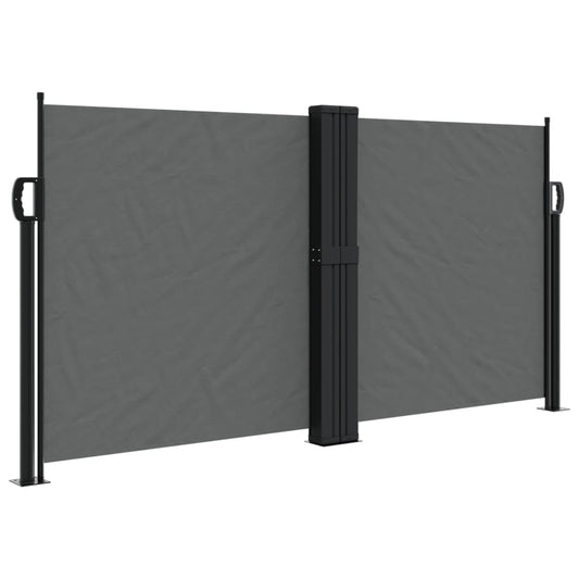 Toldo Lateral Retráctil Gris Antracita 120x1000 Cm_0