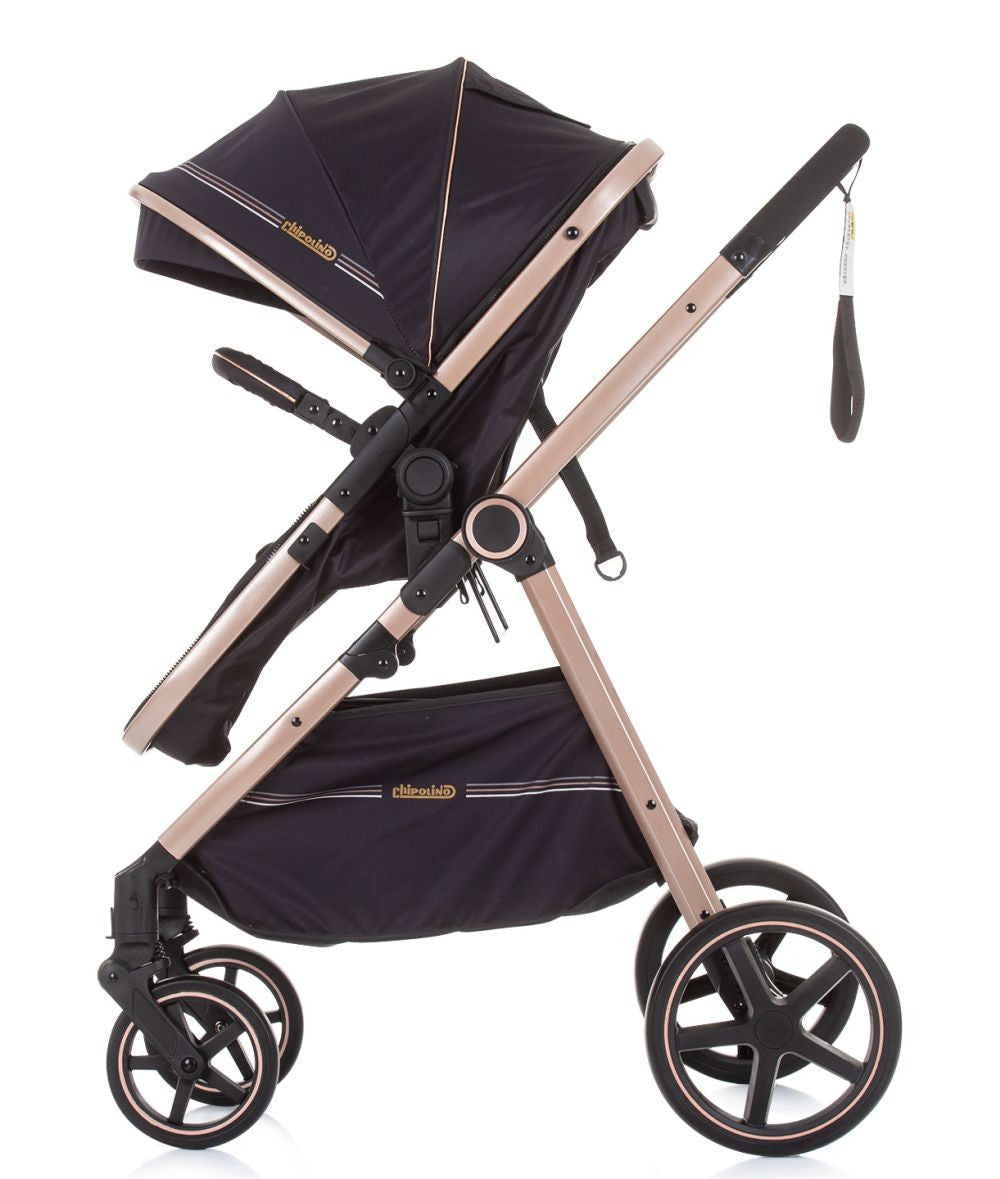 Carrito De Bebé Trio Convertible Misty Hasta 22 Kg Ebony_2