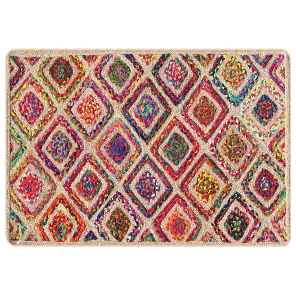 Alfombra Lavable Antideslizante Multicolor 120x180 Cm / Vetonek_5