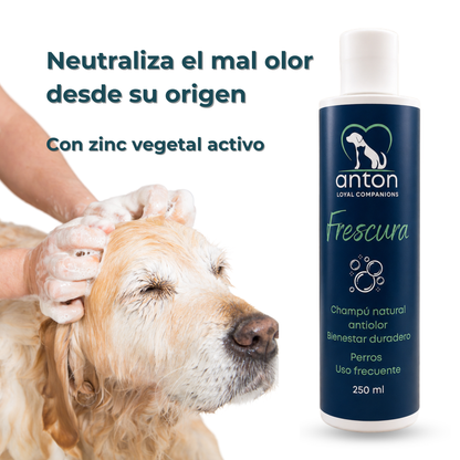Champú natural para el control de olores en perros – 250 ml_2