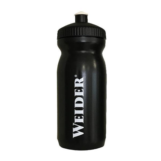 Garrafa de água Weider preta 600 ml