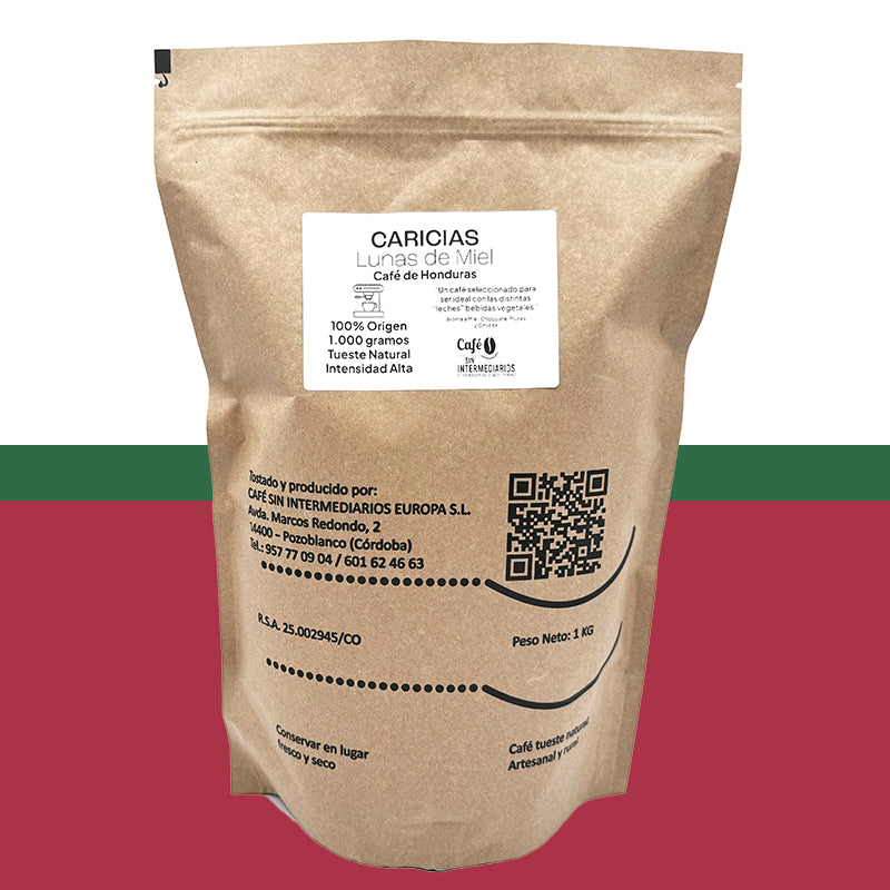 Cafe Sin Intermediarios - Caricias 1kg - Tostado Semanal|espresso|ideal Café Con Leche_2