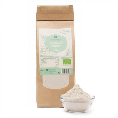 Farinha de Arroz Integral Sem Glúten ECO Planeta Huerto 500 g