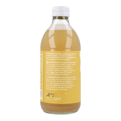 Embalagem de 6 Kombucha ECO Gengibre e Erva-príncipe Planeta Huerto 330 ml