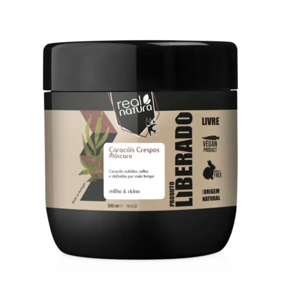 Mascarilla Caracóis Crespos Real Natura 500ml_0