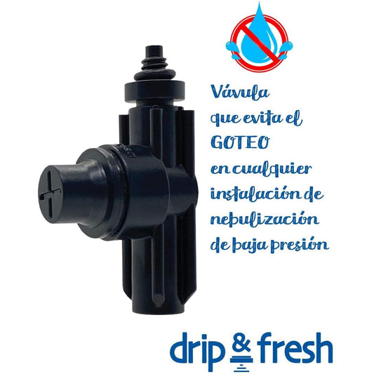 Válvula anti-gotejamento para nebulização DripFresh