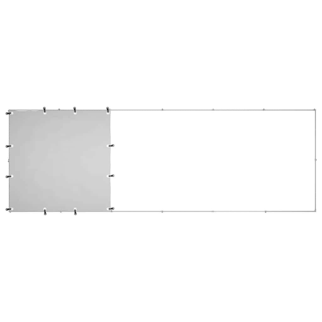 Perrera De Acero Plateado 330x110x110 Cm_5