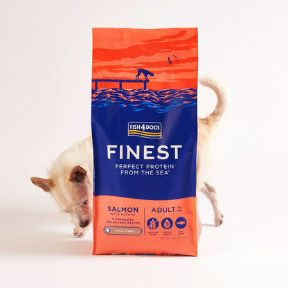 Fish4dogs Pienso Para Perro Adulto Sin Cereales – Salmón Y Patata Razas Pequeñas 6 Kg_4