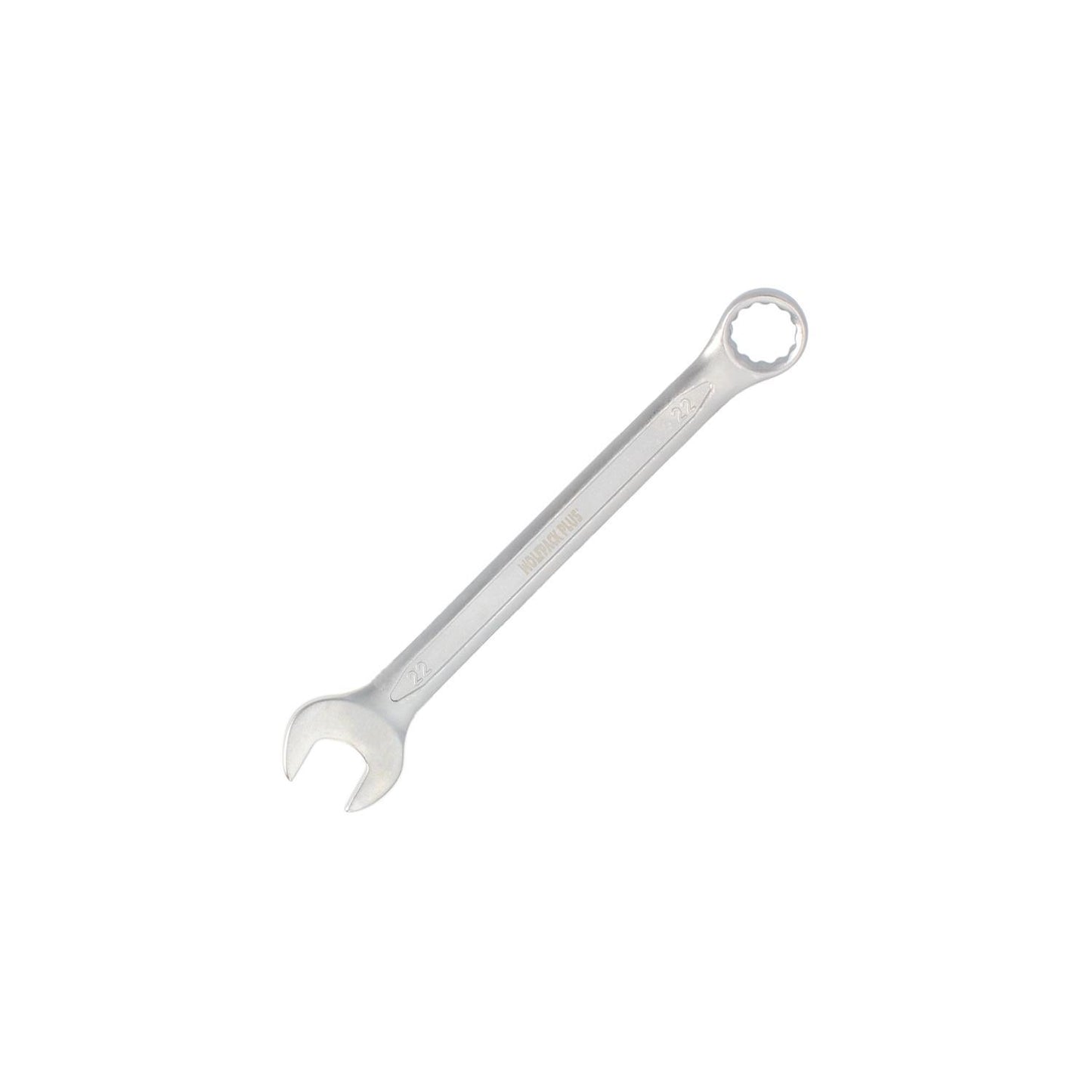 Llave Combinada Plus 22x22 Acero Cromo Vanadio Din 3113. Llave Doble Boca, Llave Fija, Llave Estrella