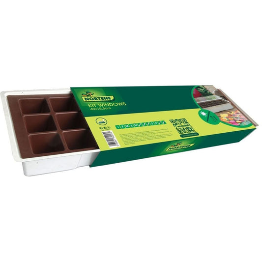 Kit de peitoril de janela para mini estufa Windows Nortene