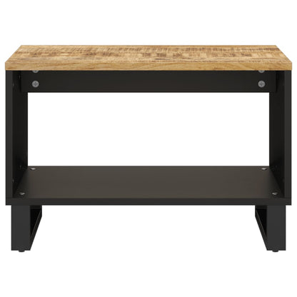 Mesa De Centro De Madera Maciza Mango 60x50x40 Cm_1