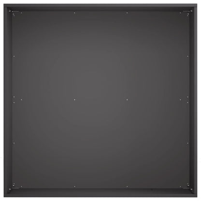 Macetero De Jardín 2 Uds. Negro 40 X 40 X 30 Cm_4