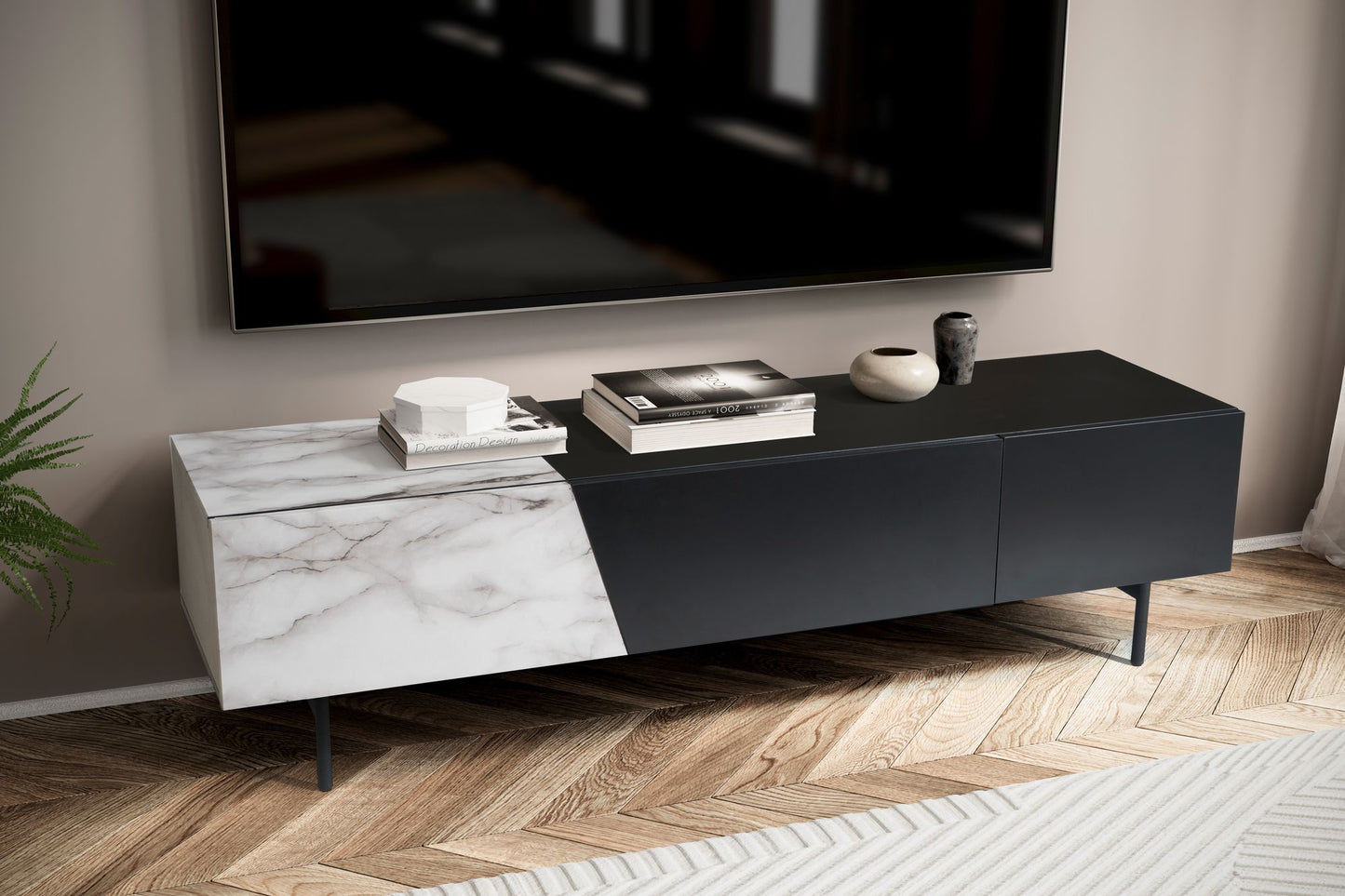 Mueble De Tv Sólido Y Duradero Modelo Wl6.816_2