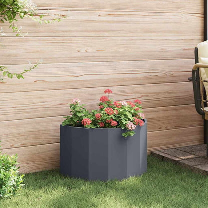 Jardinera Antracita 60 X 30 X 35 Cm Acero_3