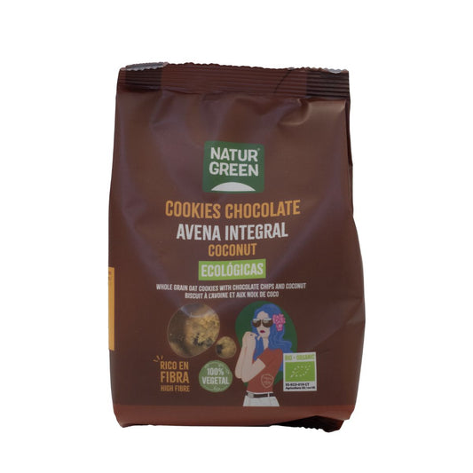 Biscoito de Aveia Integral com Coco Biológico NaturGreen 140 g