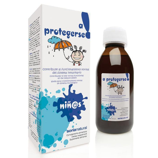 Xarope infantil "Proteja-se" Soria Natural, 150 ml