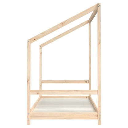 Vidaxl Estructura De Cama De Niños Madera Maciza De Pino 2x(90x160) Cm_4