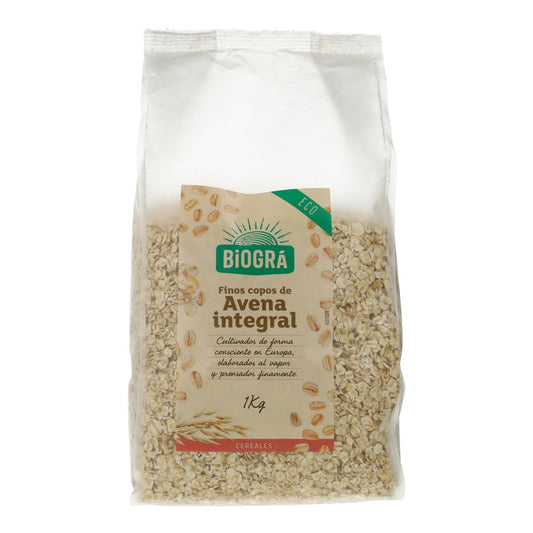 Flocos finos de aveia Biográ, 1 kg