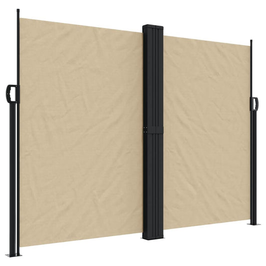Vidaxl Toldo Lateral Retráctil Beige 180x1000 Cm_0