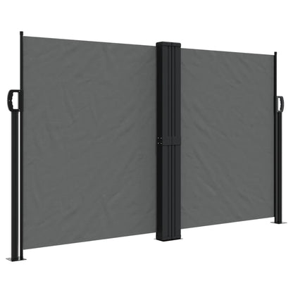 Toldo Lateral Retráctil Gris Antracita 140x1000 Cm_0