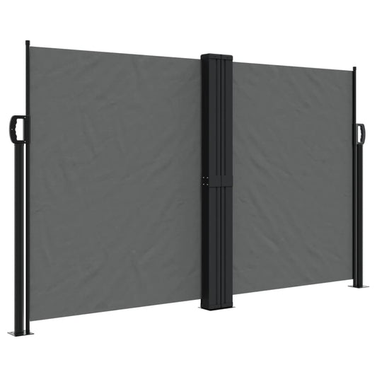 Toldo Lateral Retráctil Gris Antracita 140x1000 Cm_0