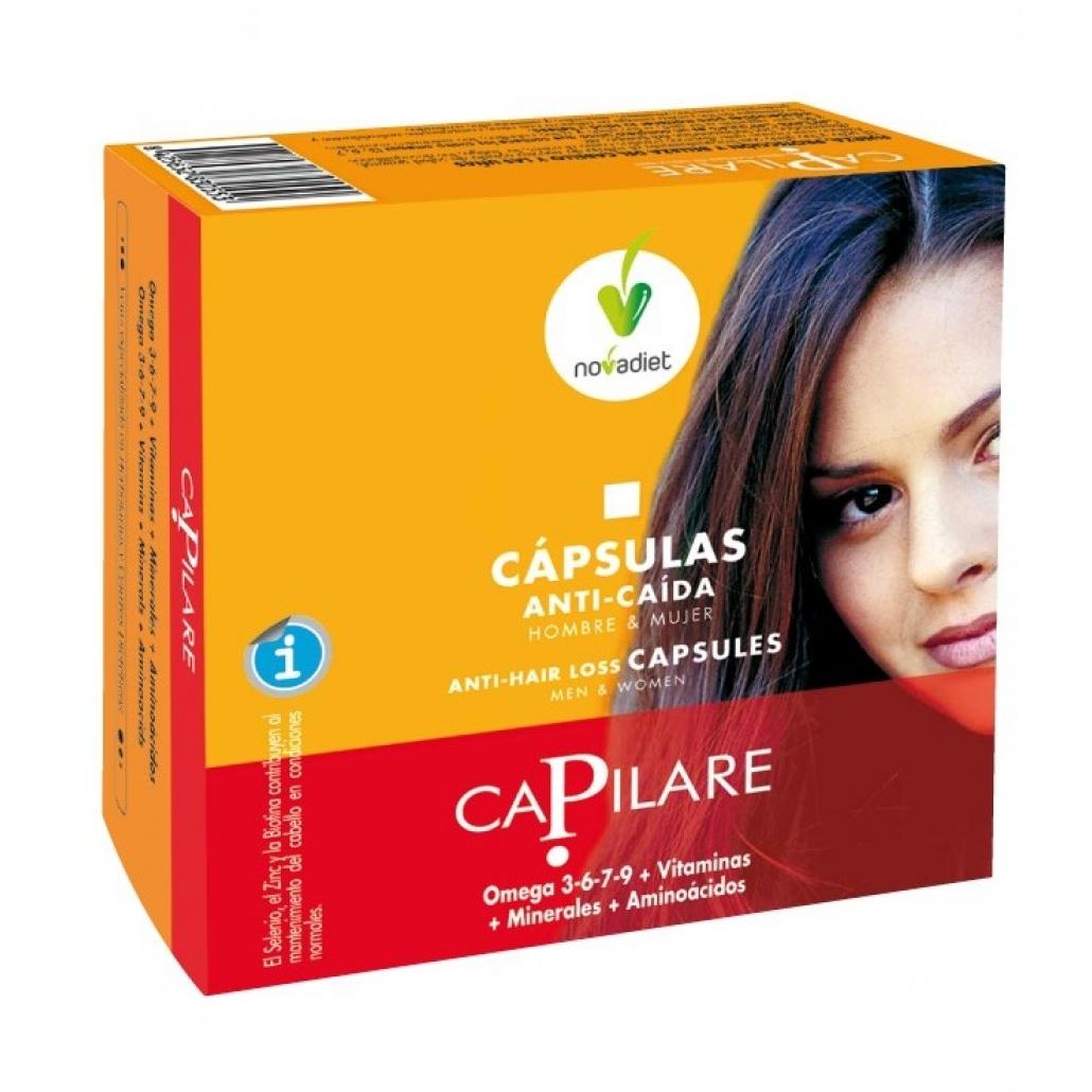 Novadiet capilar anti-queda de cabelo, 60 cápsulas