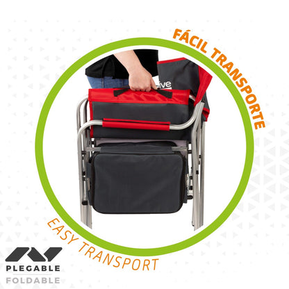 Silla Camping Director C/mesa Y Bolsa Térmica Aktive_4