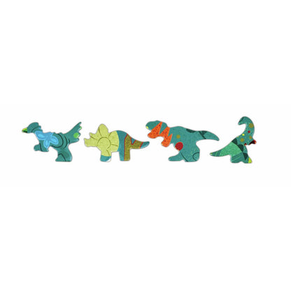 Puzzle Suelo 200pzas Dinosaurio Hape_2