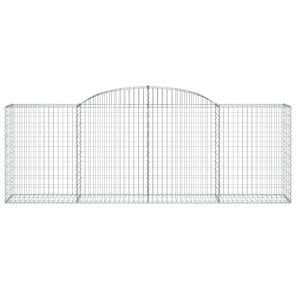 Cestas De Gaviones 11 Uds Forma De Arco Hierro 300x50x100/120cm_3