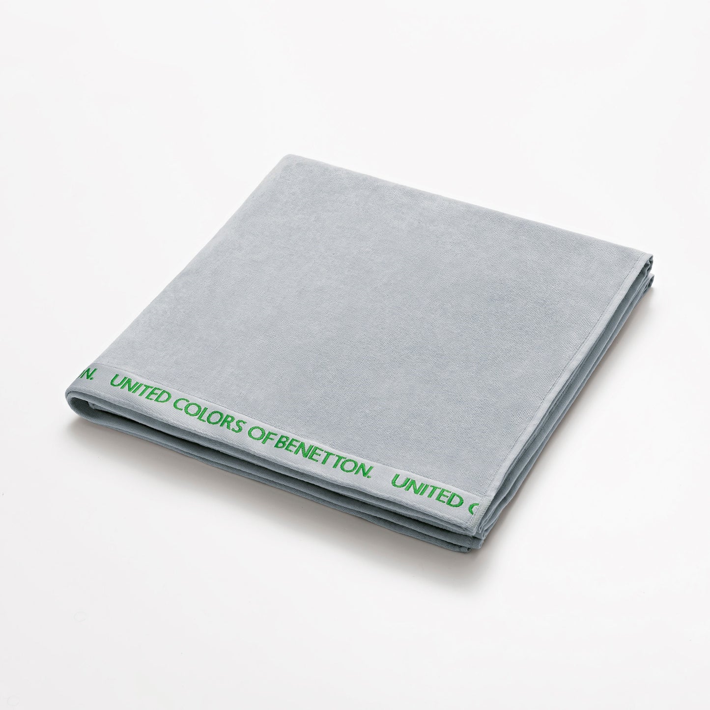Toalla De Playa 90x160cm 380gsm 100% Algodón Velour Gris Con Logo Neutral Be_3