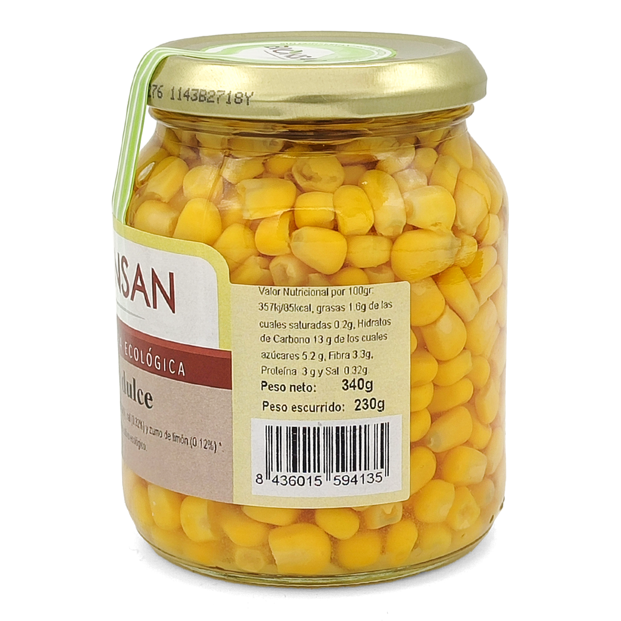 Maíz Dulce Eco Bionsan 320gr_1