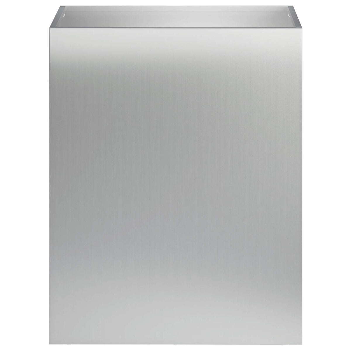 Macetero De Jardín Plateado 40 X 30 X 40 Cm Acero Galvanizado_2
