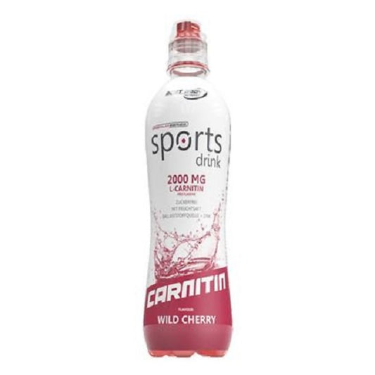 La Mejor Bebida Deportiva Corporal Con L-carnitina (12 X 500 Ml) Cereza_0