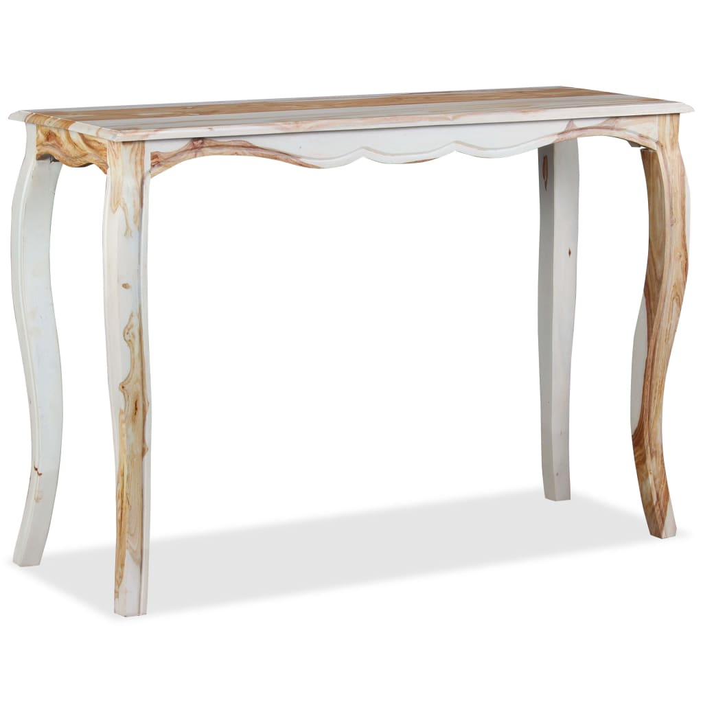 Mesa Consola De Madera Maciza De Sheesham 110x40x76 Cm_2