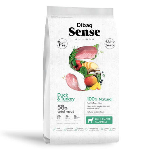 Dibaq Sense Grain Free Pato Y Pavo Light Or Senior_0