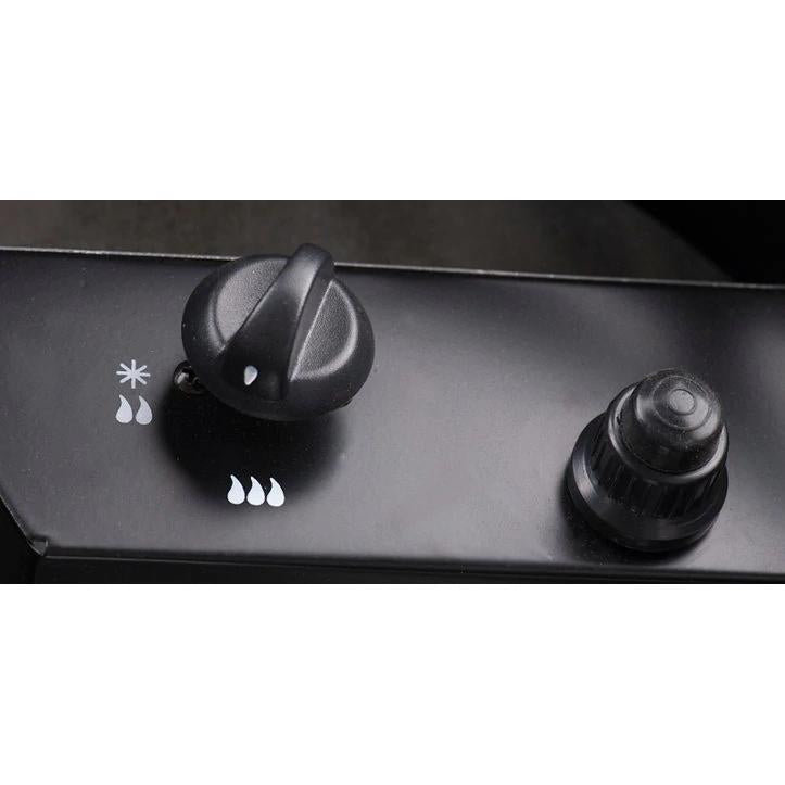 Fogão portátil a gás preto Provence 3,4 kW Fireside