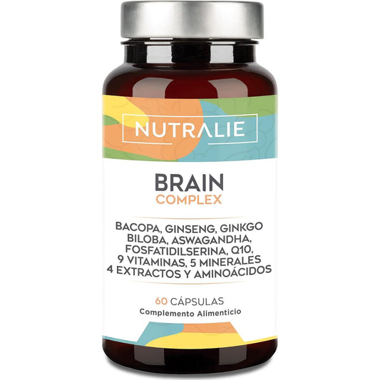 Nutralie Brain Complex Nootropic com Agilidade Mental 60 Cápsulas