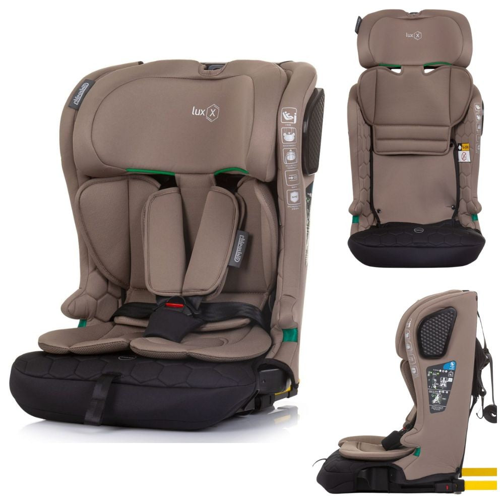 Silla De Coche Lux X I-size 76-150 Cm Macadamia_0