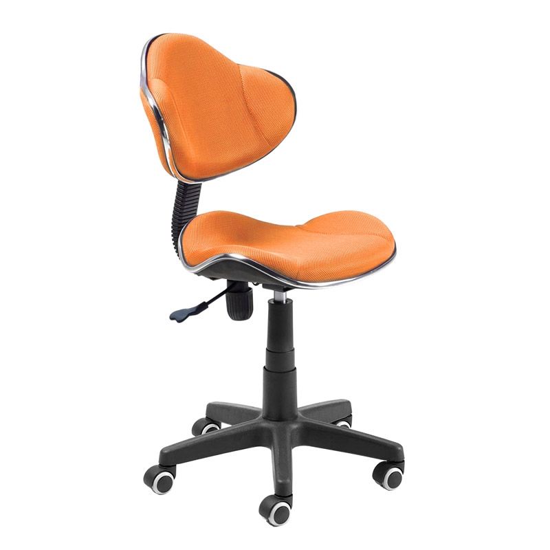 Silla De Estudio Juvenil Circus Resina, Naranja, 56 X 84-95,5 X 54_0
