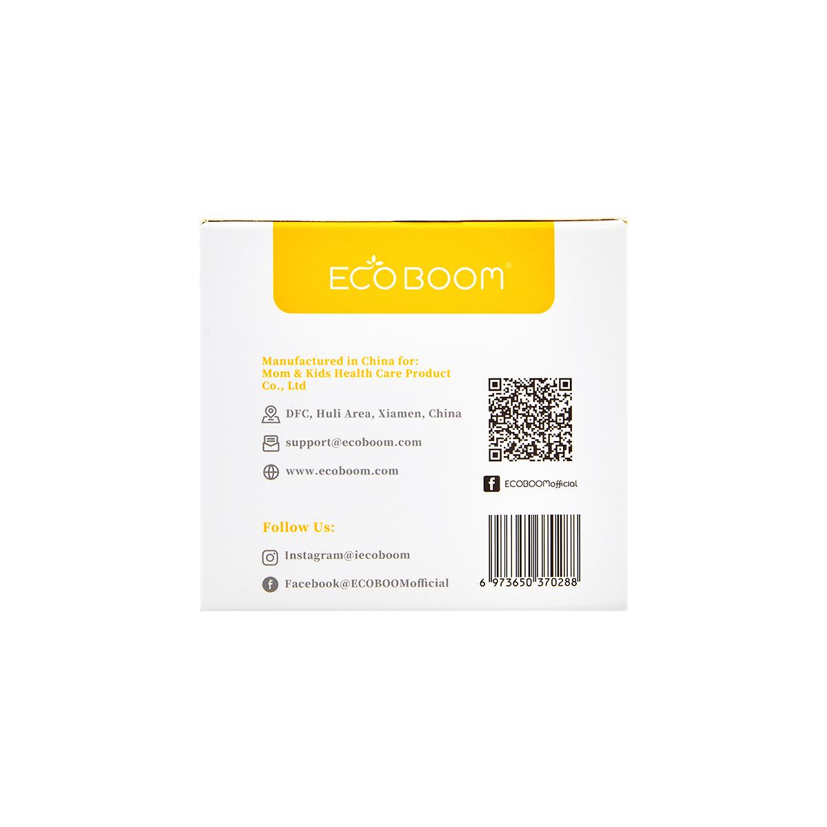 Protetores diários biodegradáveis ​​de fibra de bambu Ecoboom, 30 unidades