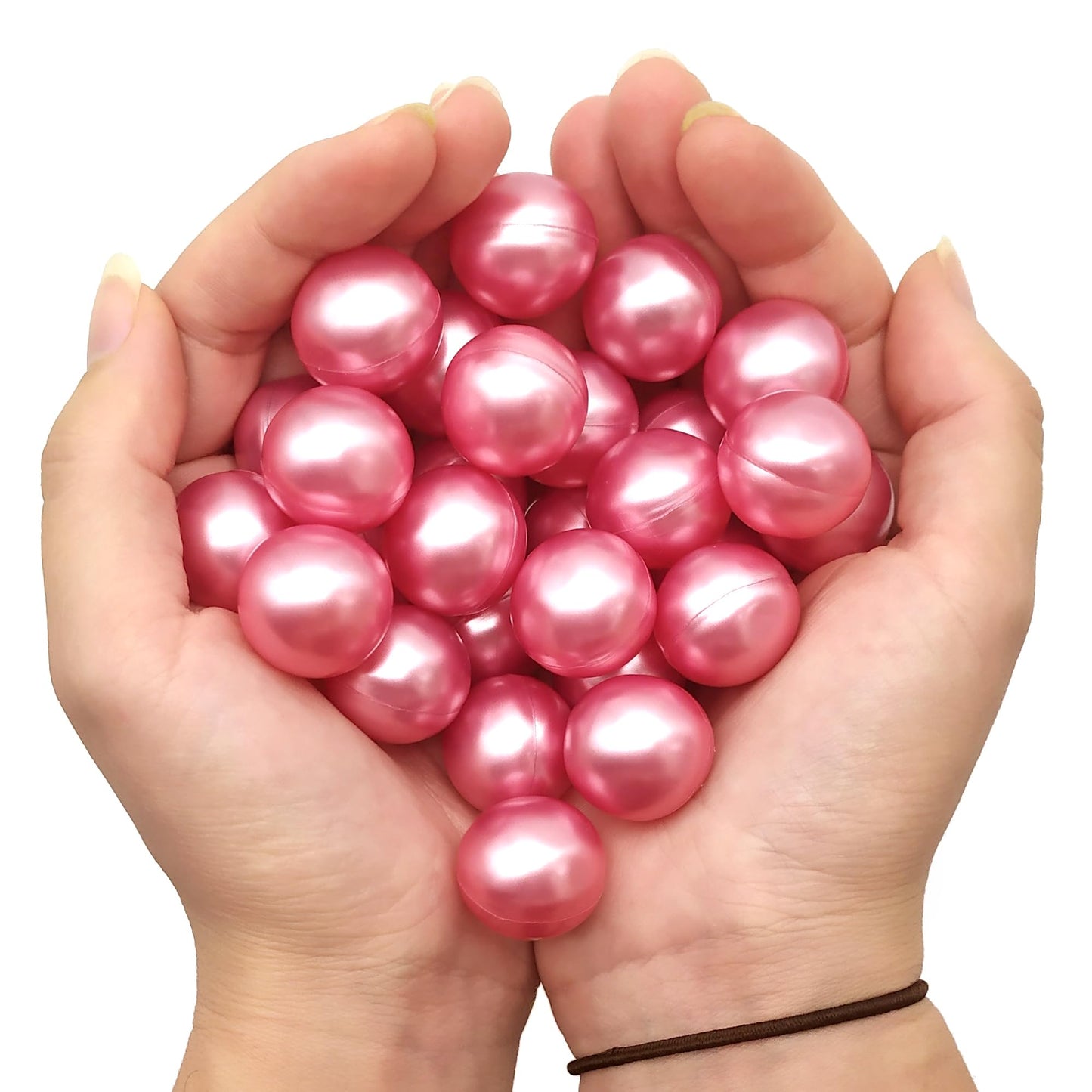 Pack Regalo 12 Perlas De Baño En Forma De Bola - Con Aceite De Soja - Hidrata, Suaviza Y Perfuma La Piel - Aroma Rosas_1