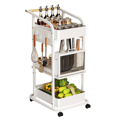 Joybos - Estantería De Almacenamiento Con Ruedas Multifuncional Para Cocina_4
