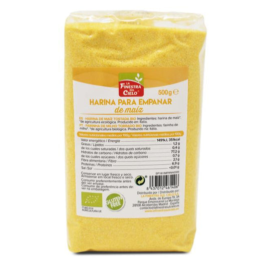 Farinha de milho sem glúten para panar La Finestra Sul Cielo 500 g