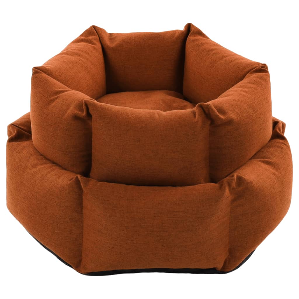 Flamingo Cama Perros Con Cremallera Ziva Hexagonal Terracota 60x20 Cm / Vetonek_1
