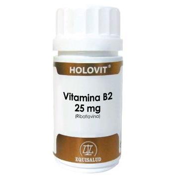 Holovit Vitamina B2 25 Mg 50 Cápsulas Equisalud