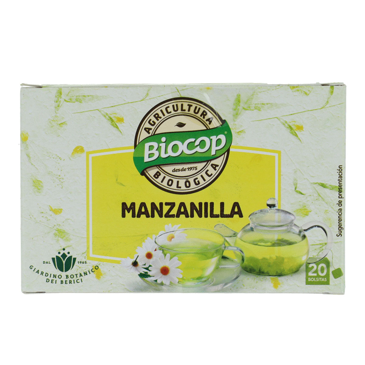 Infusão de Camomila Biocop 20 Saquetas