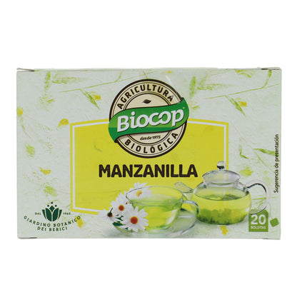 Infusão de Camomila Biocop 20 Saquetas