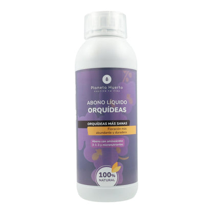 Fertilizante Líquido Planeta Huerto para Orquídeas 1 l